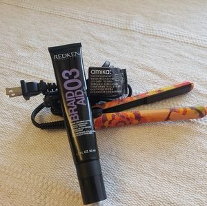 Redken Braid Aid 03/Mini Hair Straightener Amika